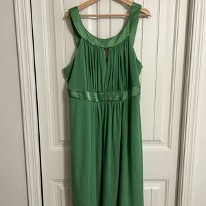 David's Bridal Halter Top Dress